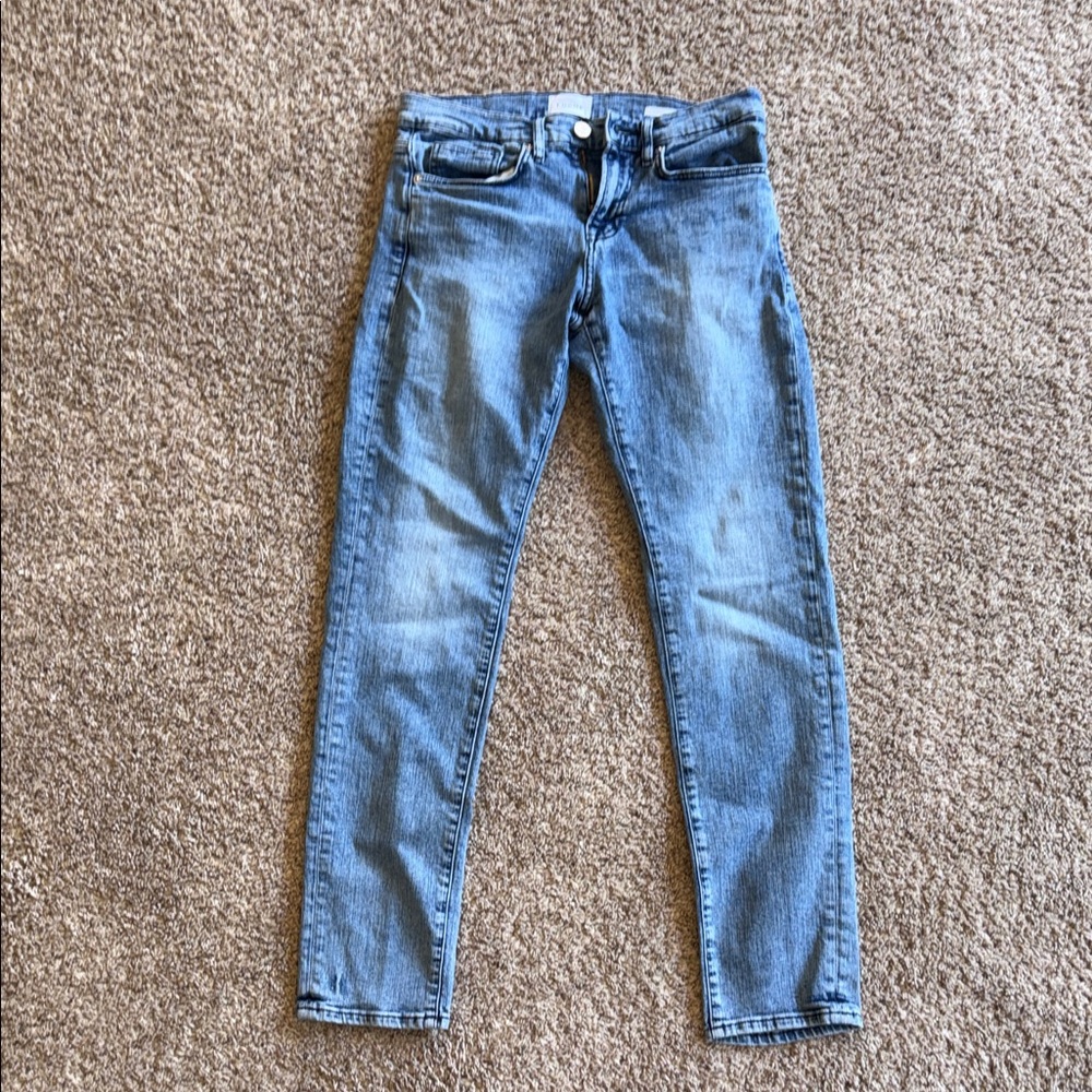 Frame L’Homme slim jeans size 29 light wash